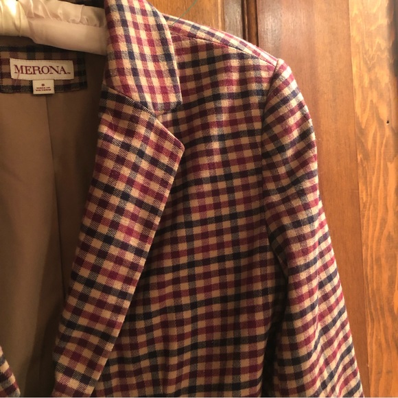 Plaid Blazer - Picture 2 of 10